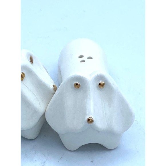 Dachshund /Basset Hound Dog Salt and Pepper Shaker Set - Picture 2 of 4